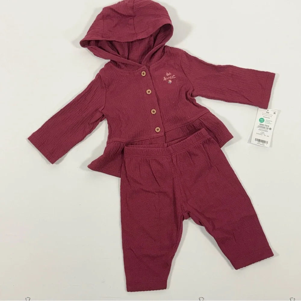 Carters cotton peplum